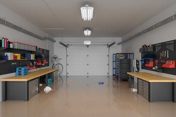 Garage Epoxy Floor Coating Installation Garage Epoxy Floor Coating Installation